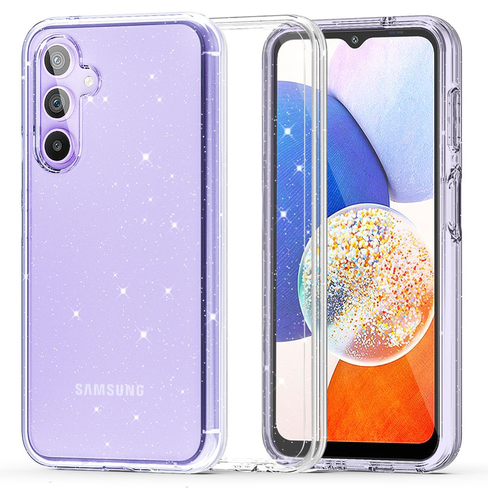 Case Tech Protect Flexair Hybrid Galaxy A14 5G Glitter Case 4GSM