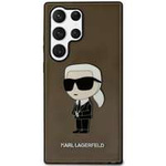 Obal Karl Lagerfeld Klhcs23lhniktck S23 Ultra S918 Black/Black Hardcase Ikonik Karl Lagerfeld Case