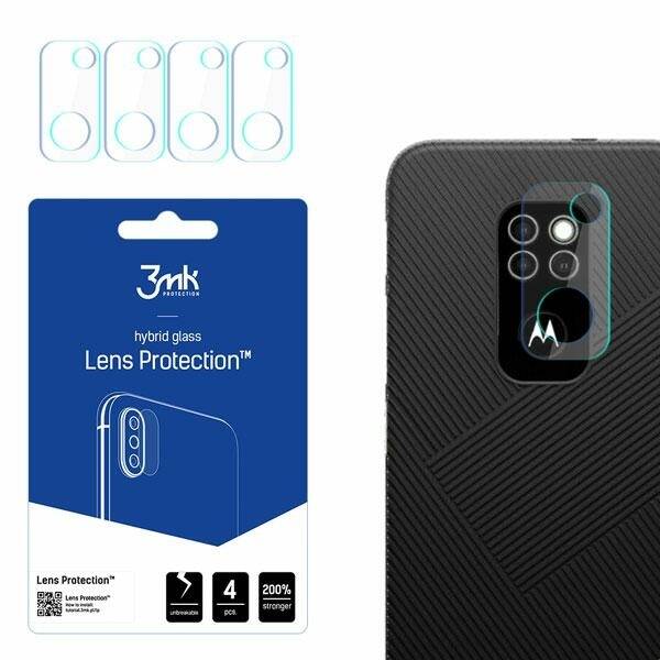 3MK Motorola Defy 2021 Hybrid Sklo Lens Protect Protection pro objektiv fotoaparátu 4ks Glass