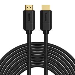 Baseus kabel HDMI 2.0 kabel 4K 30 Hz 3D HDR 18 Gbps 8 m černý (CAKGQ-E01)