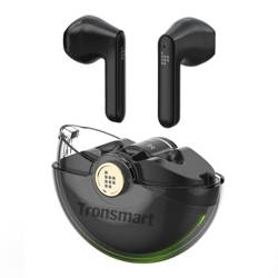 Bezdrátová Bluetooth sluchátka do uší Tronsmart Battle Gaming TWS In-Ear Vodotěsná IPX5 černá (449556)