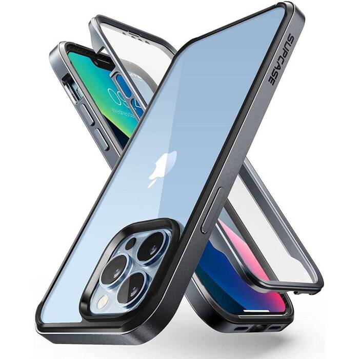 Černé Case Pouzdro Supcase 13 Pro iPhone Edge Pro