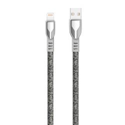 Dudao USB cable - Lightning 5 A 1 m gray (L3PROL gray)