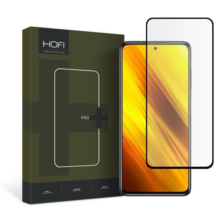 HOFI Xiaomi Poco X3 Nfc Full Pro+ Tvrzené sklo černé