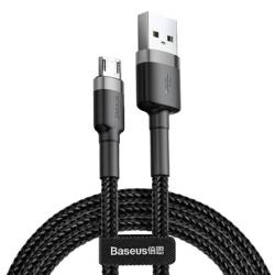 Kabel Micro USB BASEUS Cafule 2A 3m černo-šedý