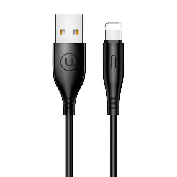 Kabel USAMS Lightning 2A Fast Charge 1m Black