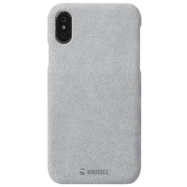 Krusell iPhone X/Xs Broby Cover 61435 šedá/šedá