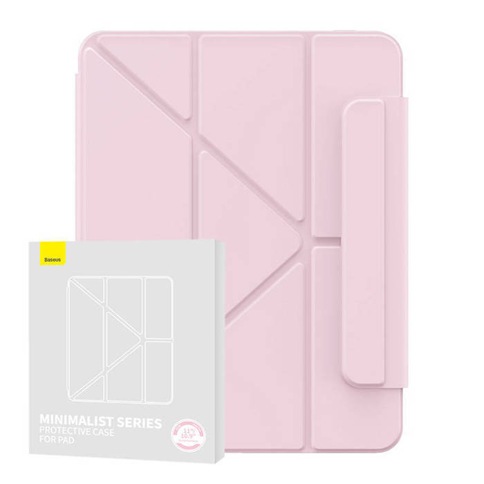 Magnetic Case Baseus Minimalist for Pad Pro 11″ (2018/2020/2021/2022) (baby pink)