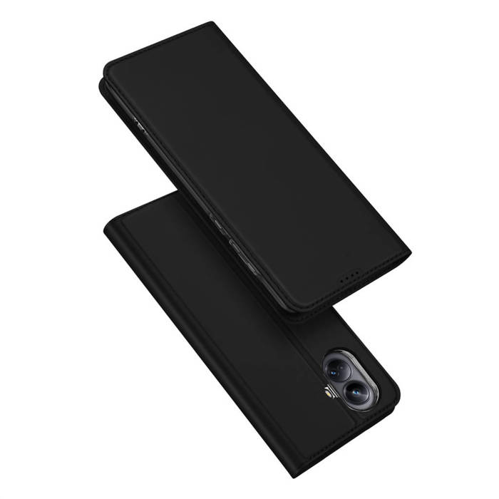 Obal Dux Ducis Skin Pro obal pro Realme 10 Pro flip cover card wallet stand black Case