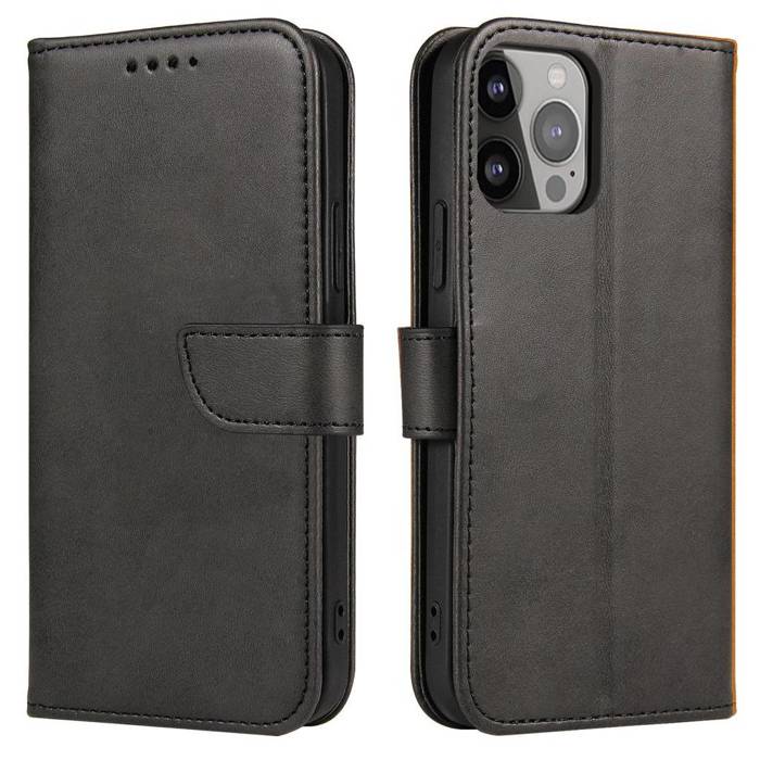 Obal Magnet Case obal Xiaomi Poco C40 flip cover wallet stand black Case