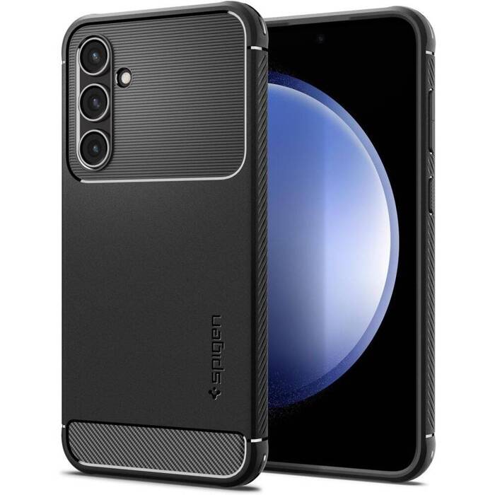 Obal Spigen Rugged Armor Galaxy S23 FE MATTE Černá Case