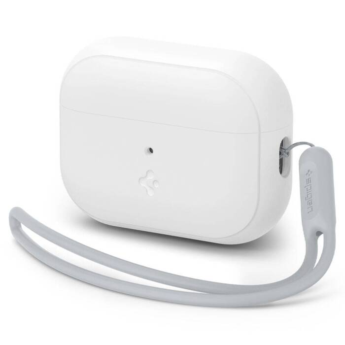 Obal Spigen Silikonový pásek Apple Airpods Pro 1 / 2 Bílá/šedá Case