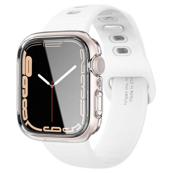 Obal Spigen Ultra Hybrid Apple Watch 7 / 8 / 9 (45 mm) Křišťál Clear Case