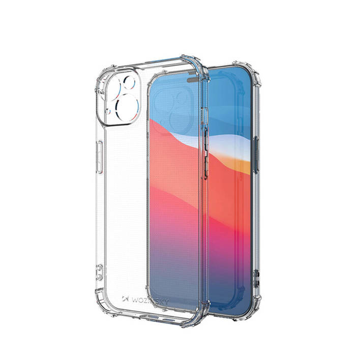 Obal Wozinsky Anti Shock Obal Pro iPhone 14 Plus Pancéřový kryt Transparentní Case