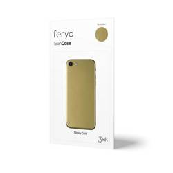 Pouzdro 3MK Ferya SkinCase na iPhone 6 6S lesklé zlaté pouzdro