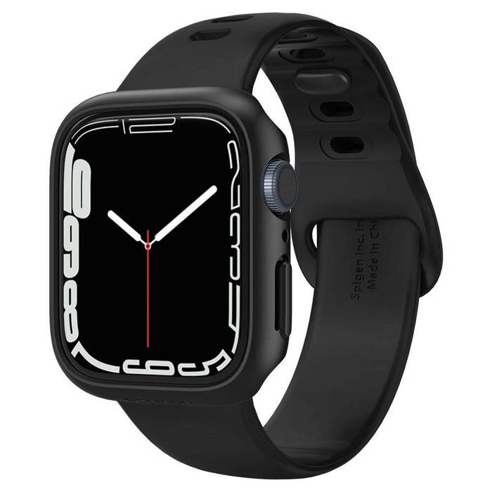 Pouzdro Apple Watch 7 ( SPIGEN ) Thin Fit černé Case