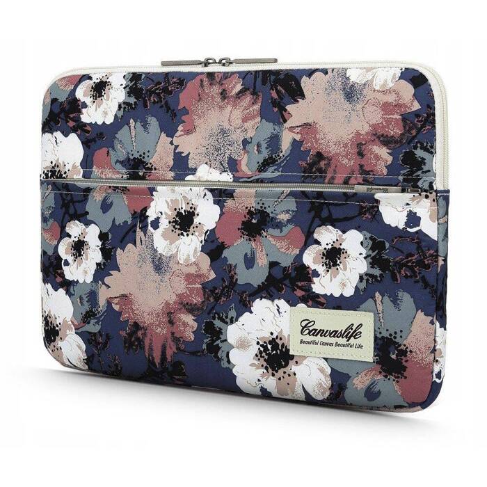 Pouzdro CANVASLIFE Sleeve Laptop 13-14 Blue Camellia Blue Case