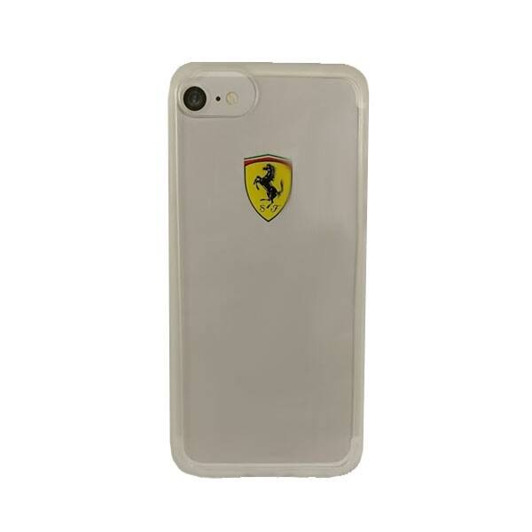 Pouzdro FERRARI Apple iPhone 7 8 Průhledné pouzdro