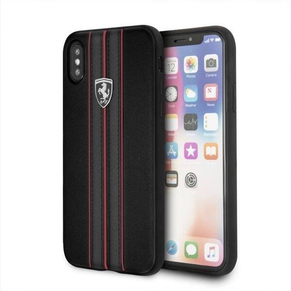 Pouzdro FERRARI Apple iPhone X Urban Black Case