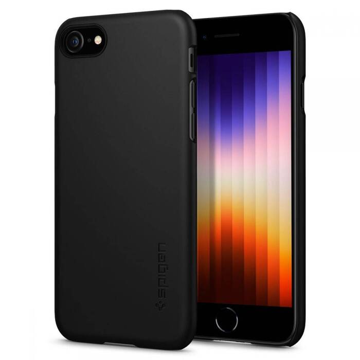 Pouzdro Spigen Thin Fit IPhone 7 / 8 / SE 2020 / 2022 ČERNÁ