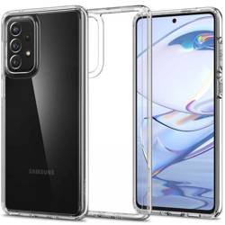 Pouzdro Spigen Ultra Hybrid Samsung Galaxy A53 5G Crystal Clear + Sklo