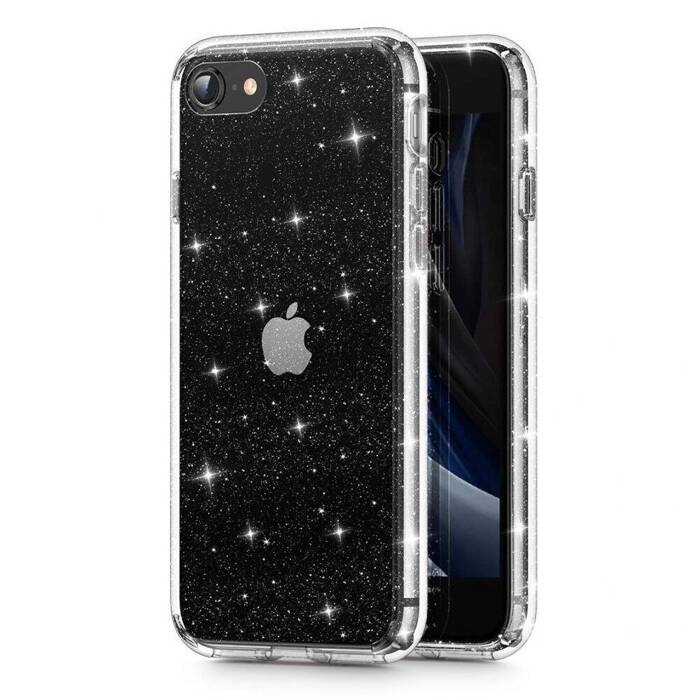 Pouzdro TECH-PROTECT Apple iPhone 7 8 SE 2020 2022 Glitter Clear Case