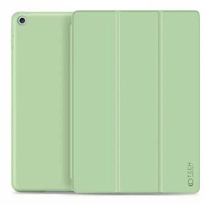 Pouzdro TECH-PROTECT iPad 7 / 8 10.2 2019/2020 Smartcase Cactus Green Green Case