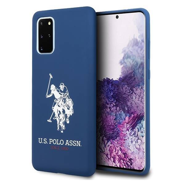 Pouzdro US POLO Silikonové pouzdro pro Samsung Galaxy S20 Plus z kolekce Navy Blue