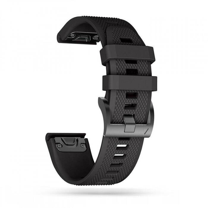 Řemínek TECH-PROTECT Garmin Fenix 3 / 5X / 3Hr / 5X Plus (26mm) hladký černý