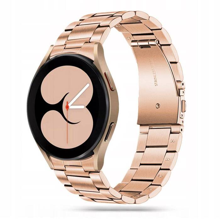 Řemínek TECH-PROTECT Samsung Galaxy Watch 4 40/42/44/46 MM Stainless Blush Gold