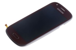 SAMSUNG Galaxy S3 Mini I8190 hnědý dotykový LCD displej třídy B