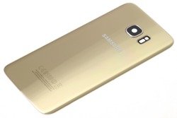 SAMSUNG Galaxy S7 Edge Dvířka baterie originální stupeň B GOLD