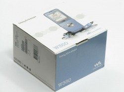 SONY ERICSSON W350i Box SE CD Kabel Příručka pro řidiče Modrá