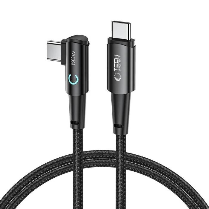 Tech-Protect Ultraboost kabel typu C 60w/6a 100cm šedý