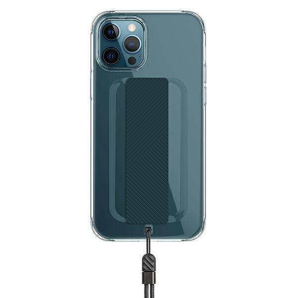 Uniq pouzdro Heldro iPhone 12 Pro Max 6,7&quot; průhledné / čiré Antimikrobiální