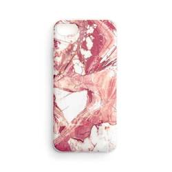 Wozinsky Marble TPU kryt gelový mramor pro iPhone 13 růžový