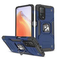 Wozinsky Ring Armor Tough Hybrid Case Cover + magnetický držák Mi Poco M4 Pro 5G / Redmi Note 11 5G (Čína) / Redmi Note 11T 5G / Redmi Note 11S 5G modrá