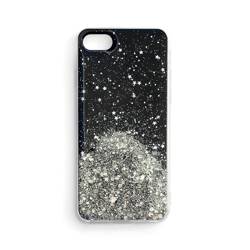 Wozinsky Star Glitter Shiny Cover Třpytivý kryt pro Xiaomi Redmi K40 Pro + / K40 Pro / K40 / Poco F3 černý