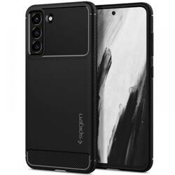 MATTE černé Case Pouzdro SPIGEN S21 Fe Rugged Armor