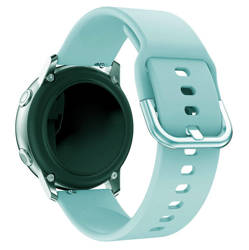 Cinturino in silicone TYS cinturino per smartwatch universale 20mm turchese  - ✓