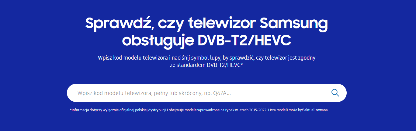 jak sprawdzić czy samsung ma dvb-t2