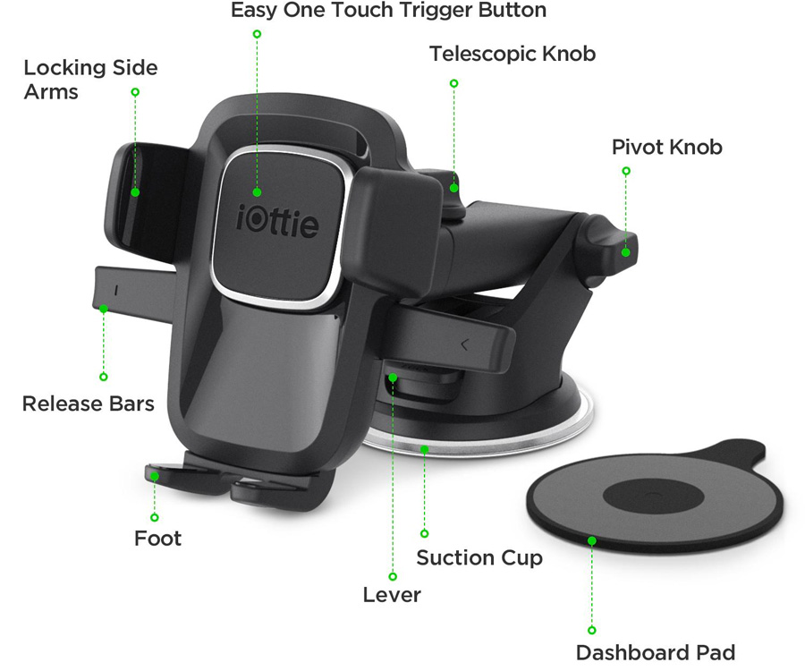 iOttie Easy One Touch 4 features description