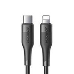Joyroom Schnellladekabel USB - Lightning Power Delivery 2,4 A 20 W 1,2 m schwarz (S-1224M3)