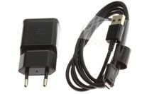 Original SAMSUNG EP-TA200 Schnellladekabel + Micro USB Langes Kabel 1.5M