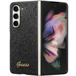 Case Guess GUHCZFD5HGGSHK F946 Galaxy Z Fold 5 black/black hardcase Glitter Script Case