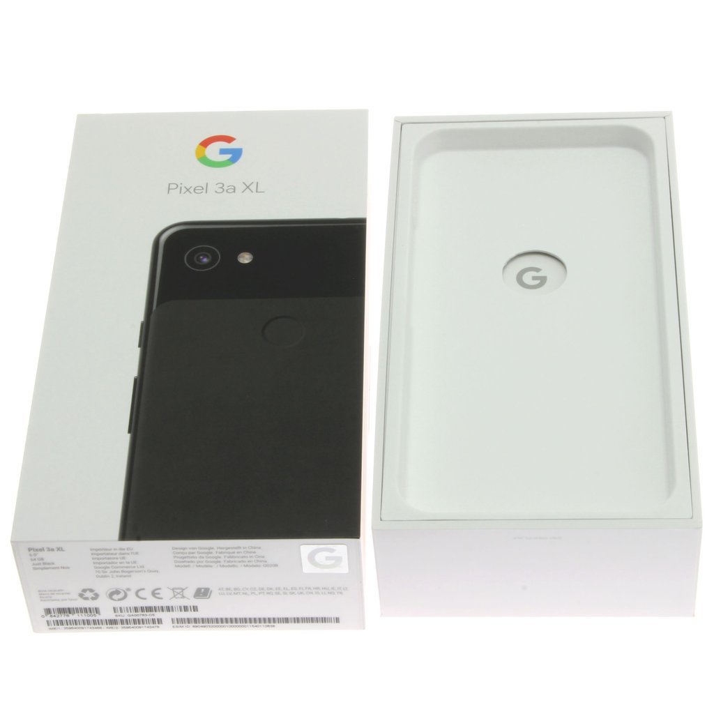 Google Pixel 3a XL 64GB Box Just Black Original - ✓ 4GSM.COM