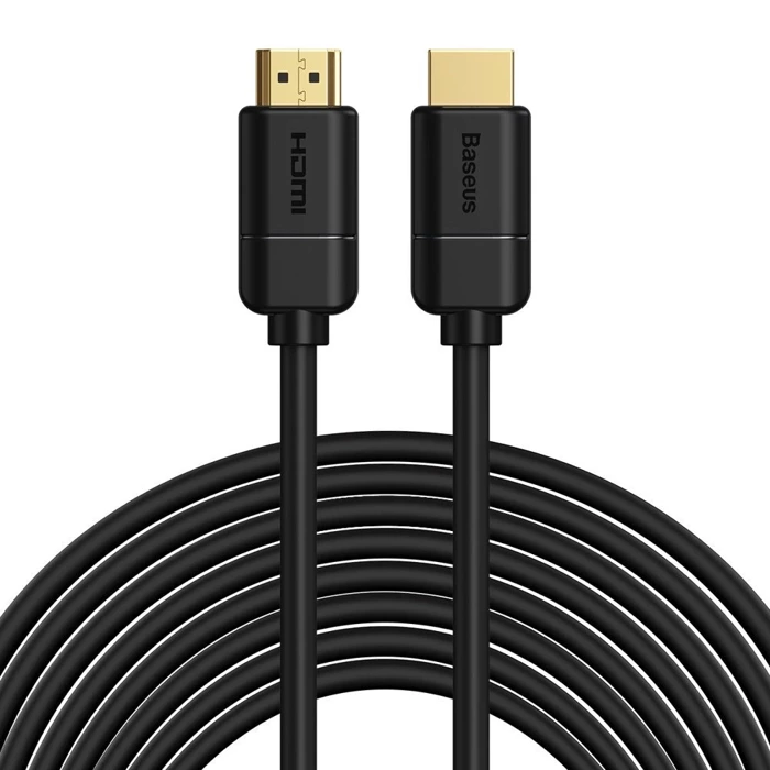 [RETURNED ITEM] Baseus cable HDMI 2.0 cable 4K 30 Hz 3D HDR 18 Gbps 8 m black (CAKGQ-E01)