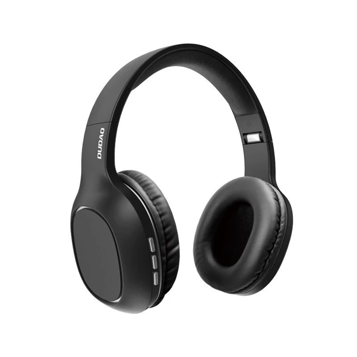 [RETURNED ITEM] Dudao multifunctional wireless over-ear headphones Bluetooth 5.0 black (X22Pro black)