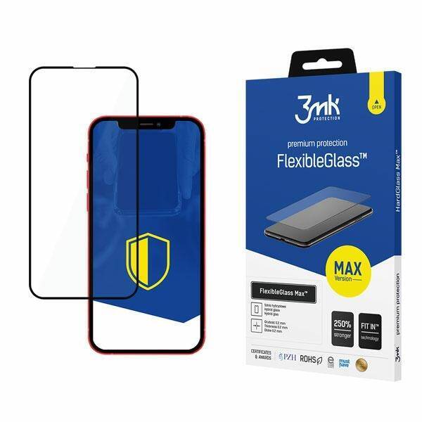 3MK FlexibleGlass Max iPhone 13/13 Pro black/black