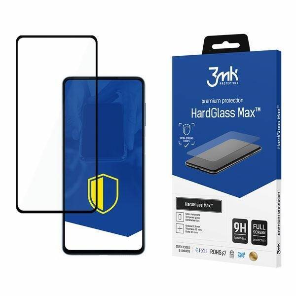 3MK HardGlass Max Sam M526 M52 black/black, FullScreen Glass